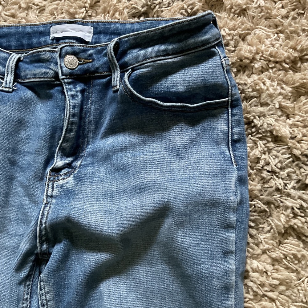 Kancan Essentials Womens Flare Jeans Medium Wash High Rise KC35001D-S 11/29 - Picture 6 of 12